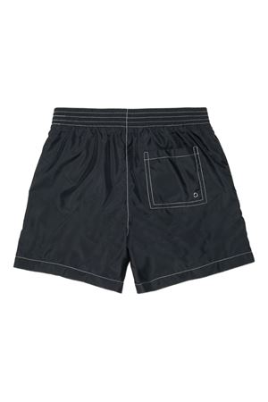 logo-print pocket swim shorts MARNI KIDS | M01718M00SD0M900